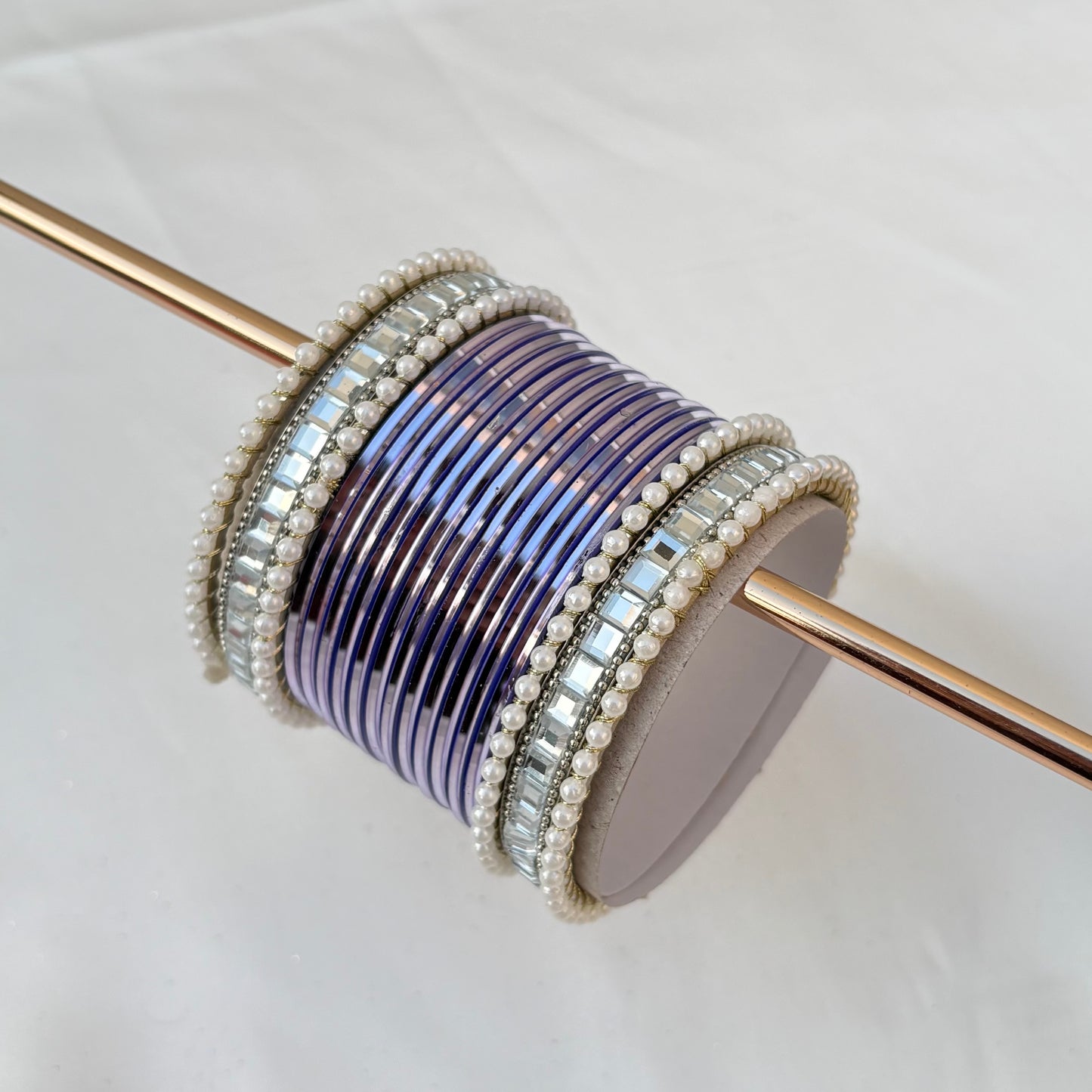 Reya Bangle Set -Lilac