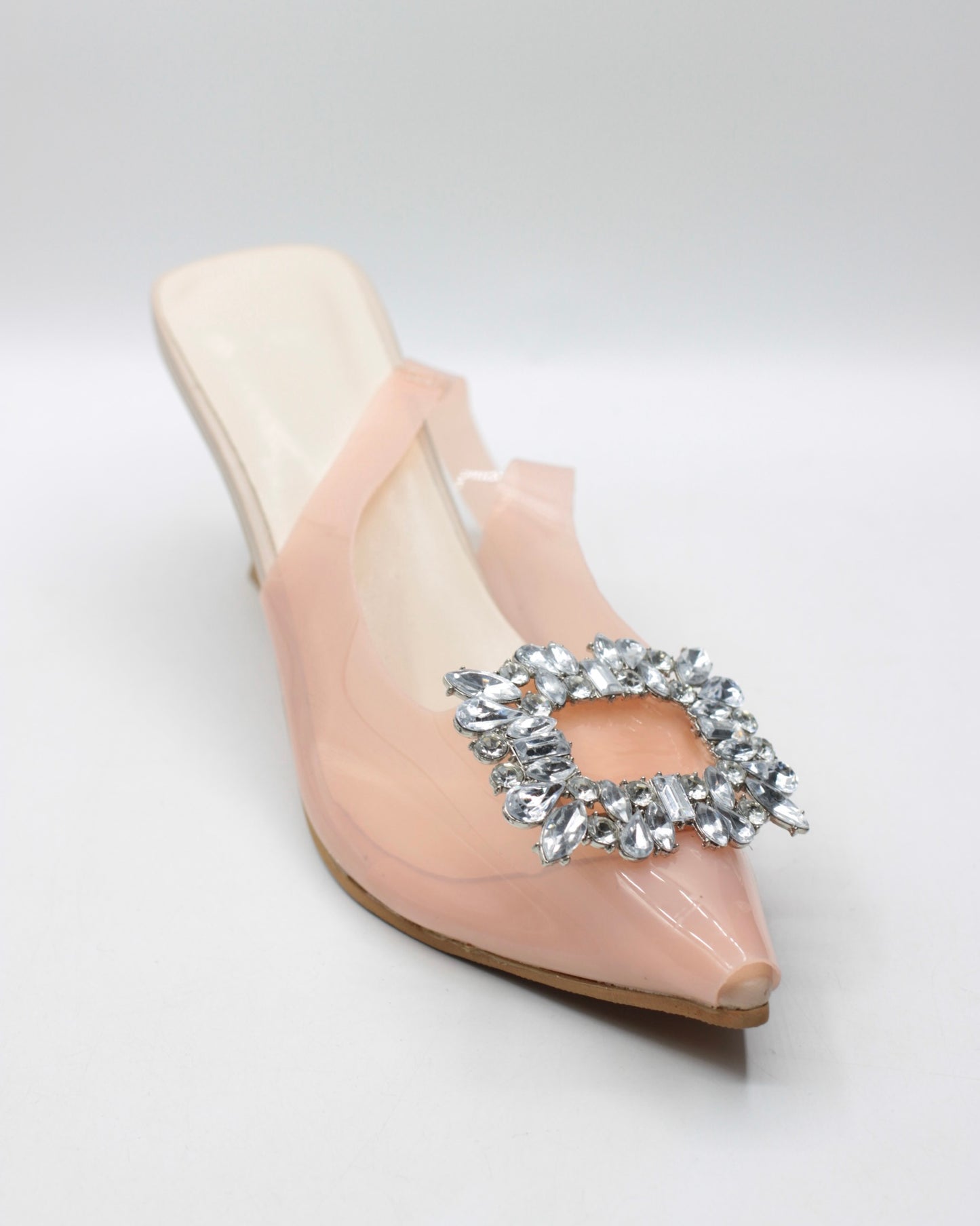 Onyx Spark Nude Pink Heels