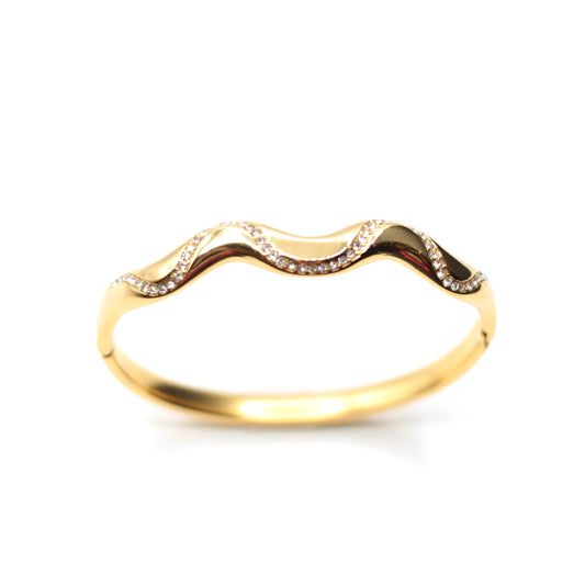 JBracelet- Non Tarnish - 24K Gold plated Anti Tarnish Everyday wear Bracelet-348