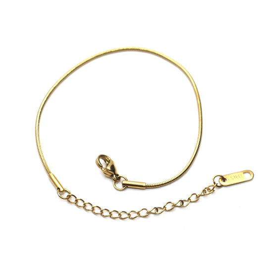 JBracelet(24K Gold Plated)-AntiTarnish/HypoAllergic -186