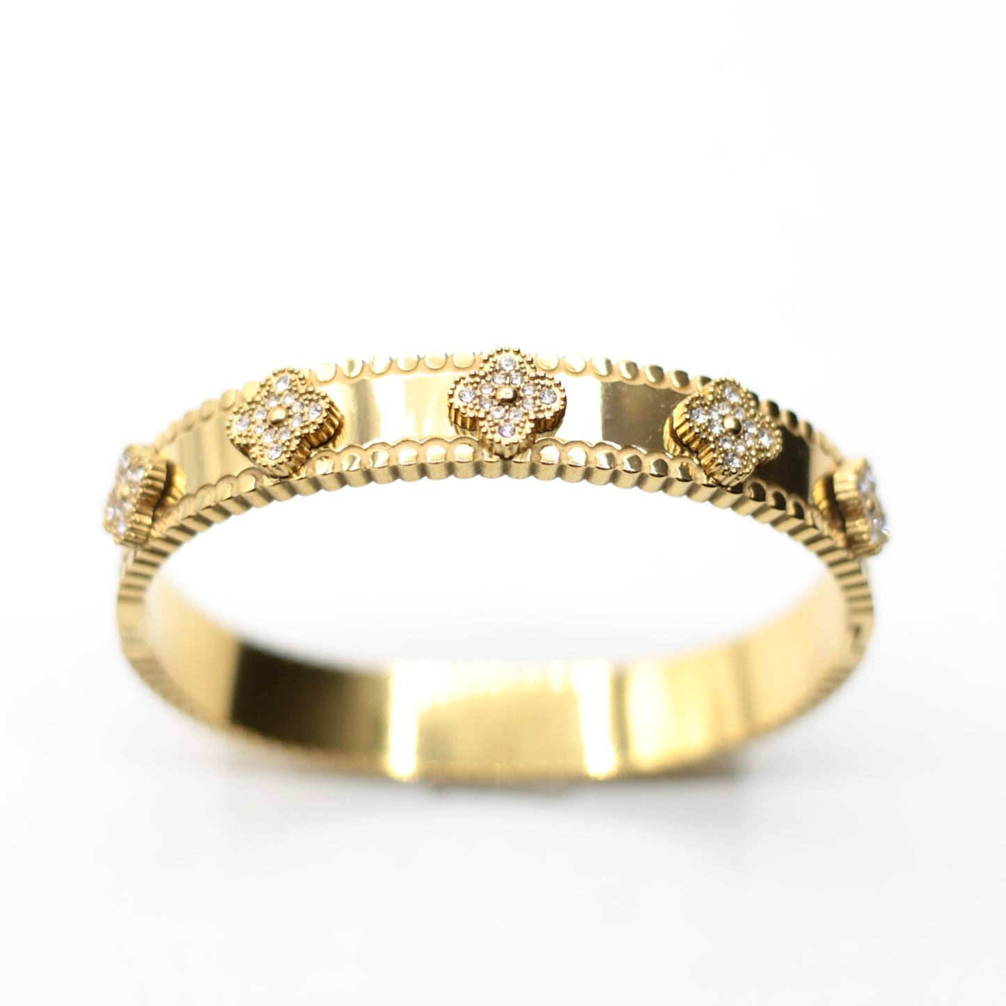 JBracelet (Stainless Steel) 18K Gold plated Anti Tarnish Everyday wear Bracelet - 95