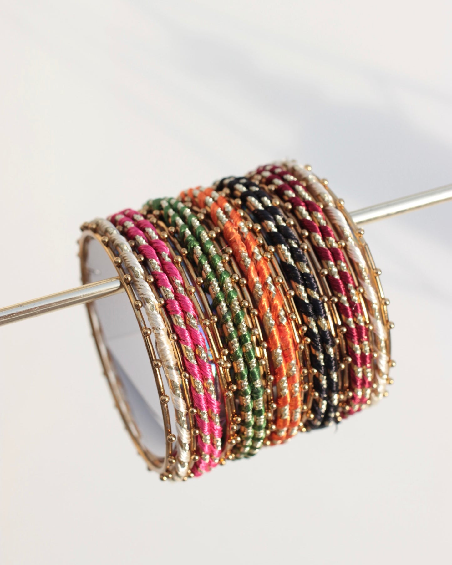 Rang-e-Bahaar Bangle Set- Multi