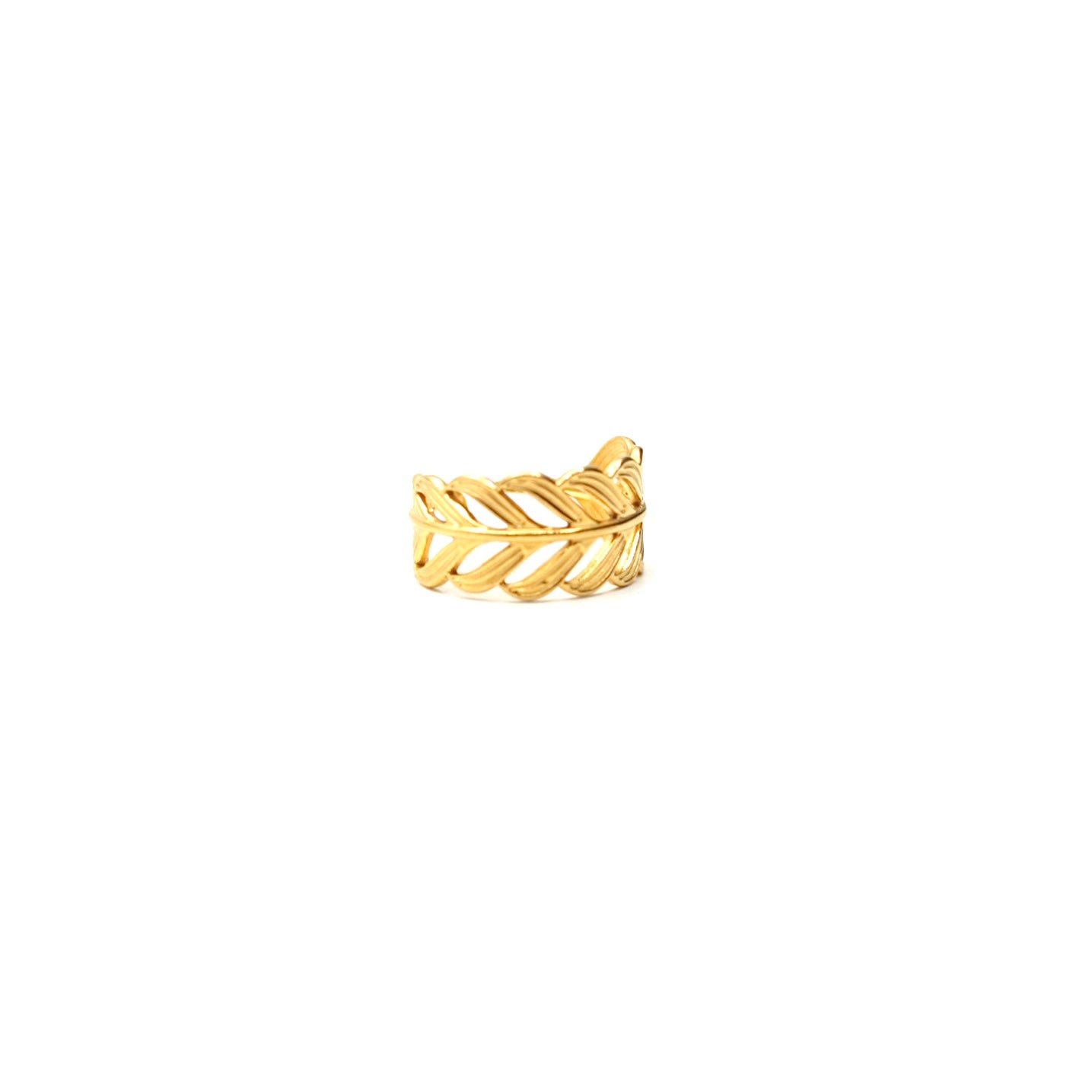 JRing-(4K Gold Plated)-AntiTarnish/HypoAllergic - 156