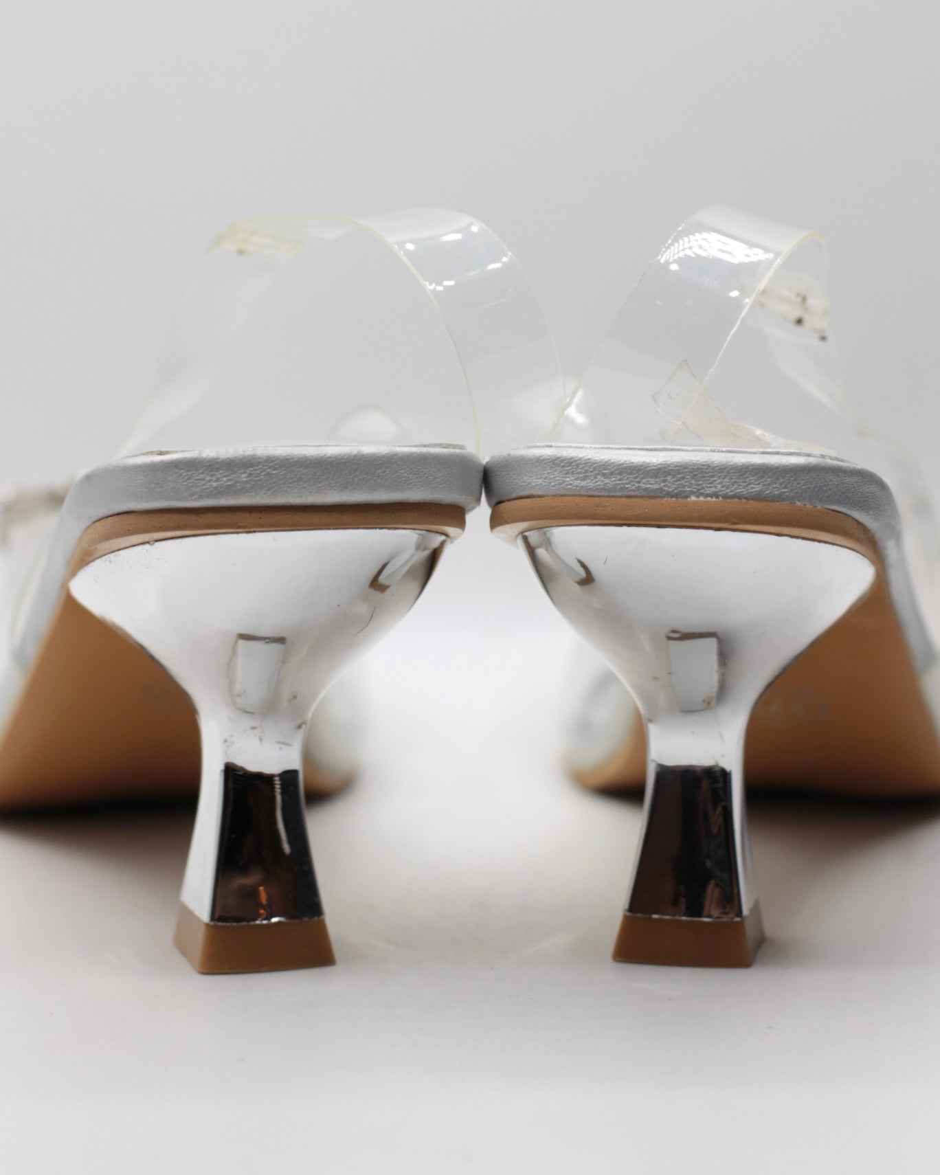 Onyx Spark Silver Heels