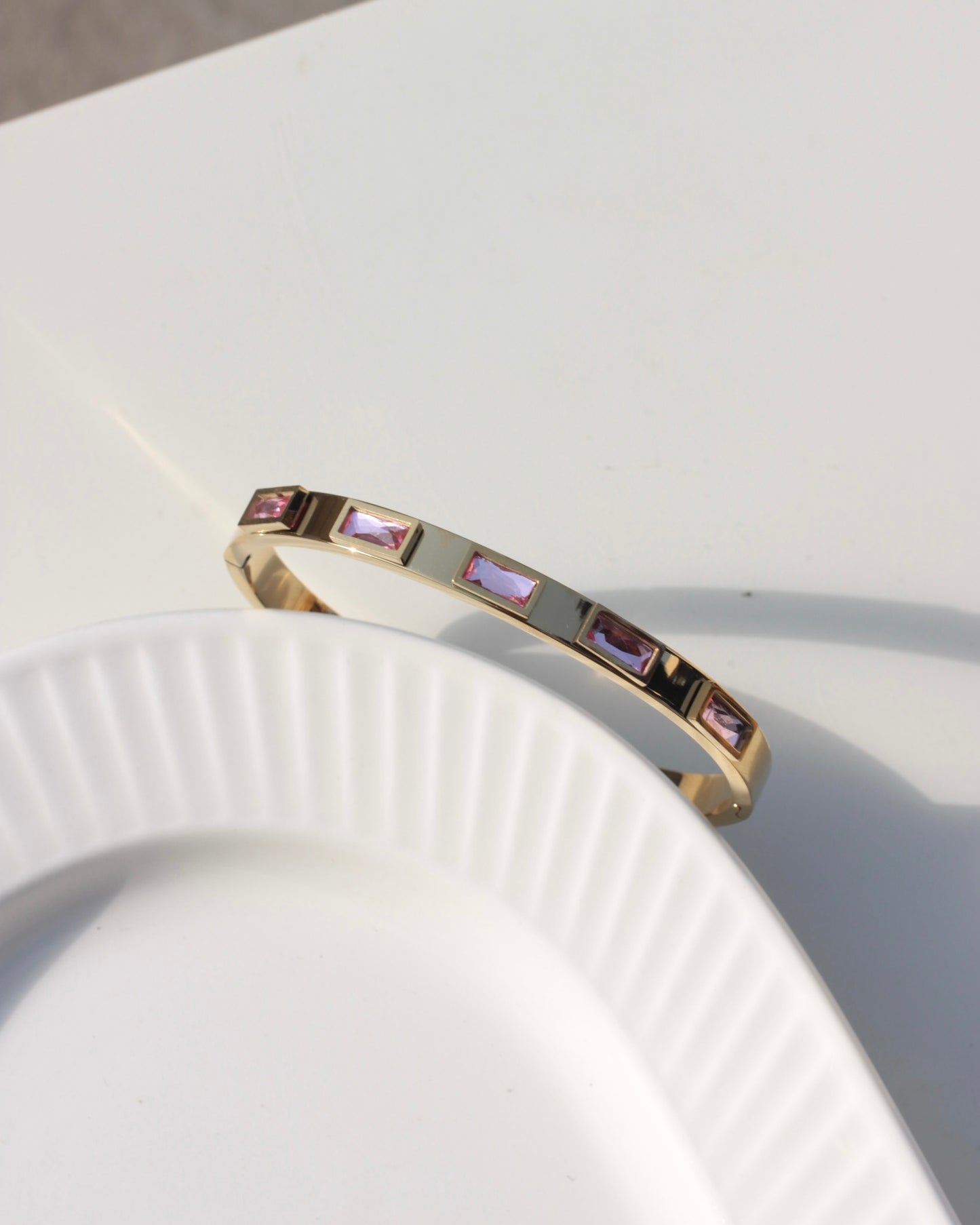 JBracelet (Stainless Steel) 18K Gold plated Anti Tarnish Everyday wear Bracelet -606