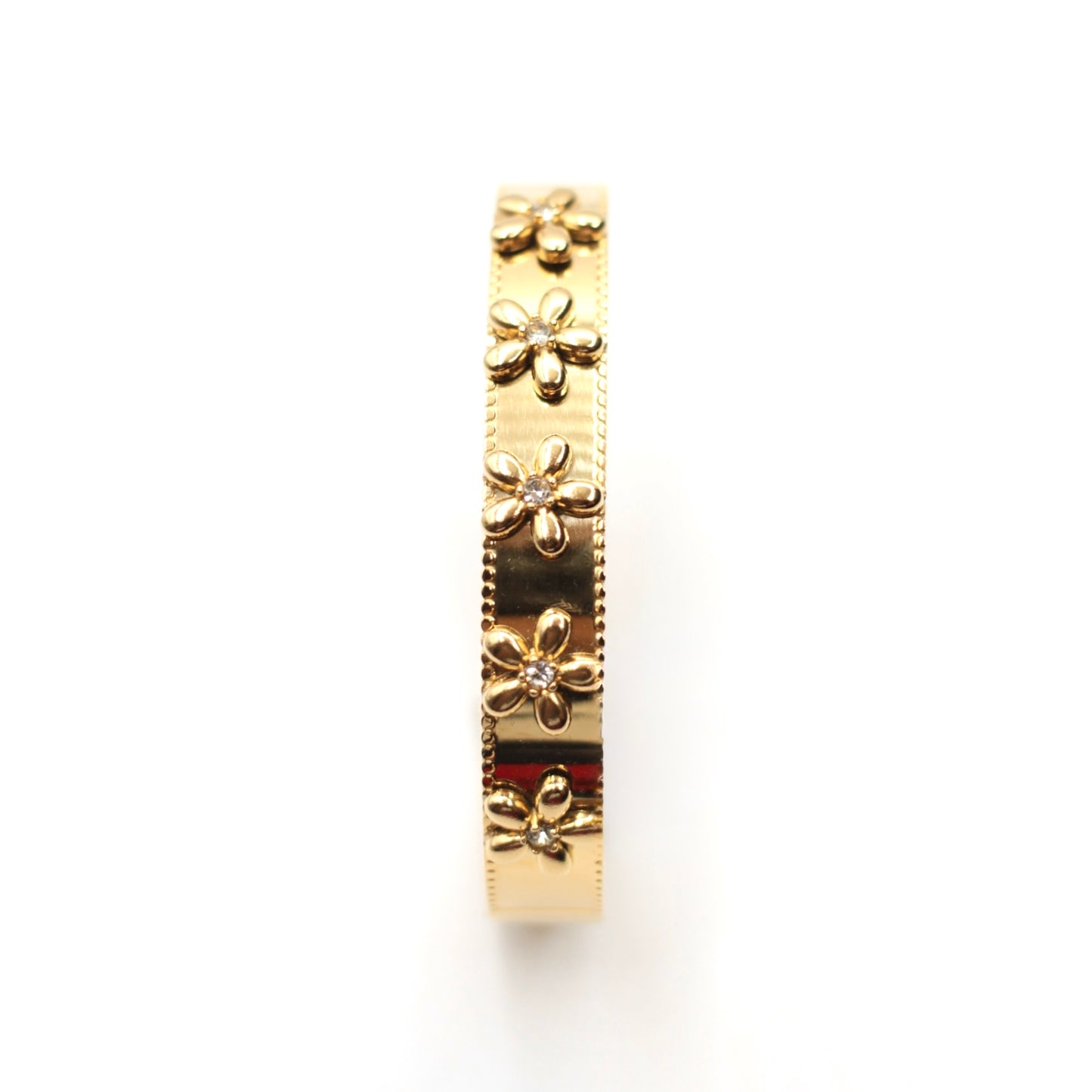 JBracelet- Non Tarnish - 24K Gold plated Anti Tarnish Everyday wear Bracelet-112