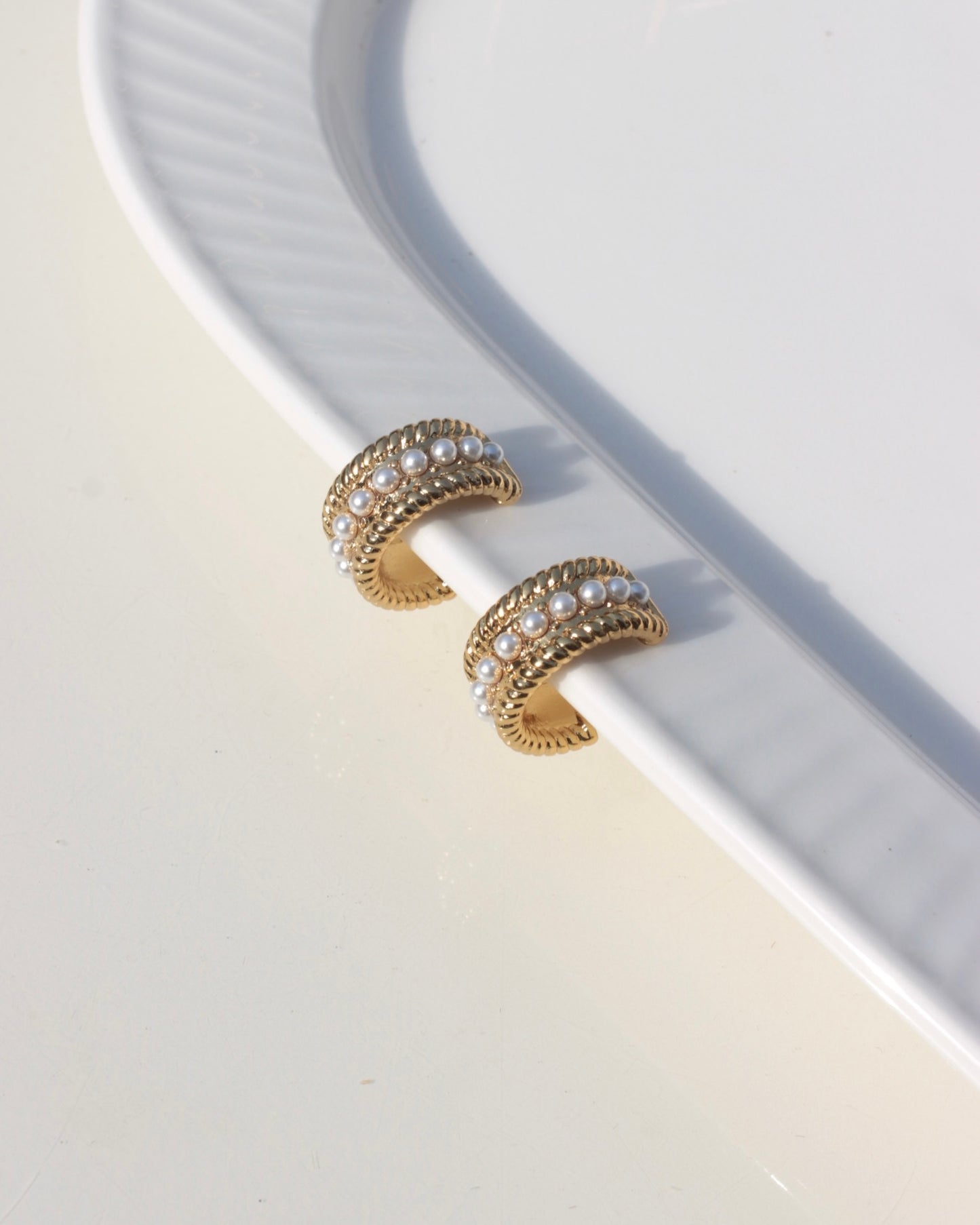 JEarrings 24K Gold Plated Earrings- 64
