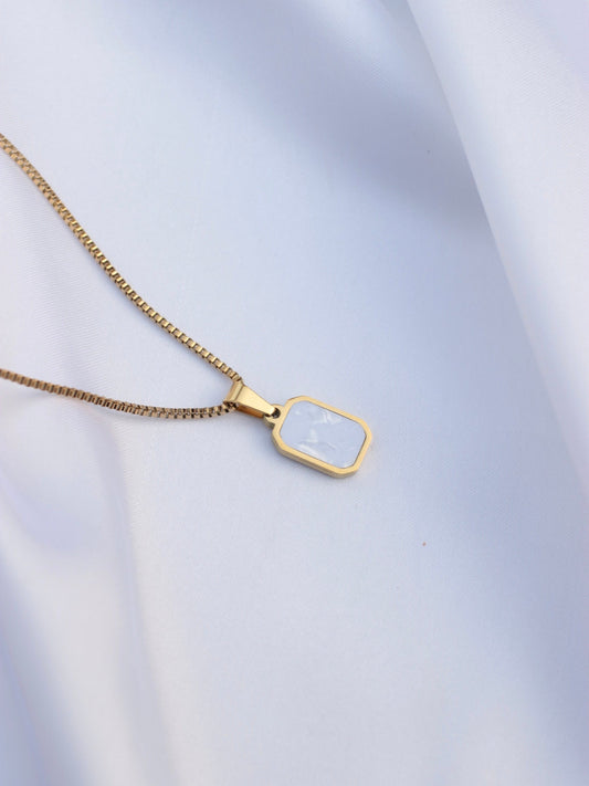 JNecklace (24K Gold Plated)-AntiTarnish/HypoAllergic - Dual Sided 251