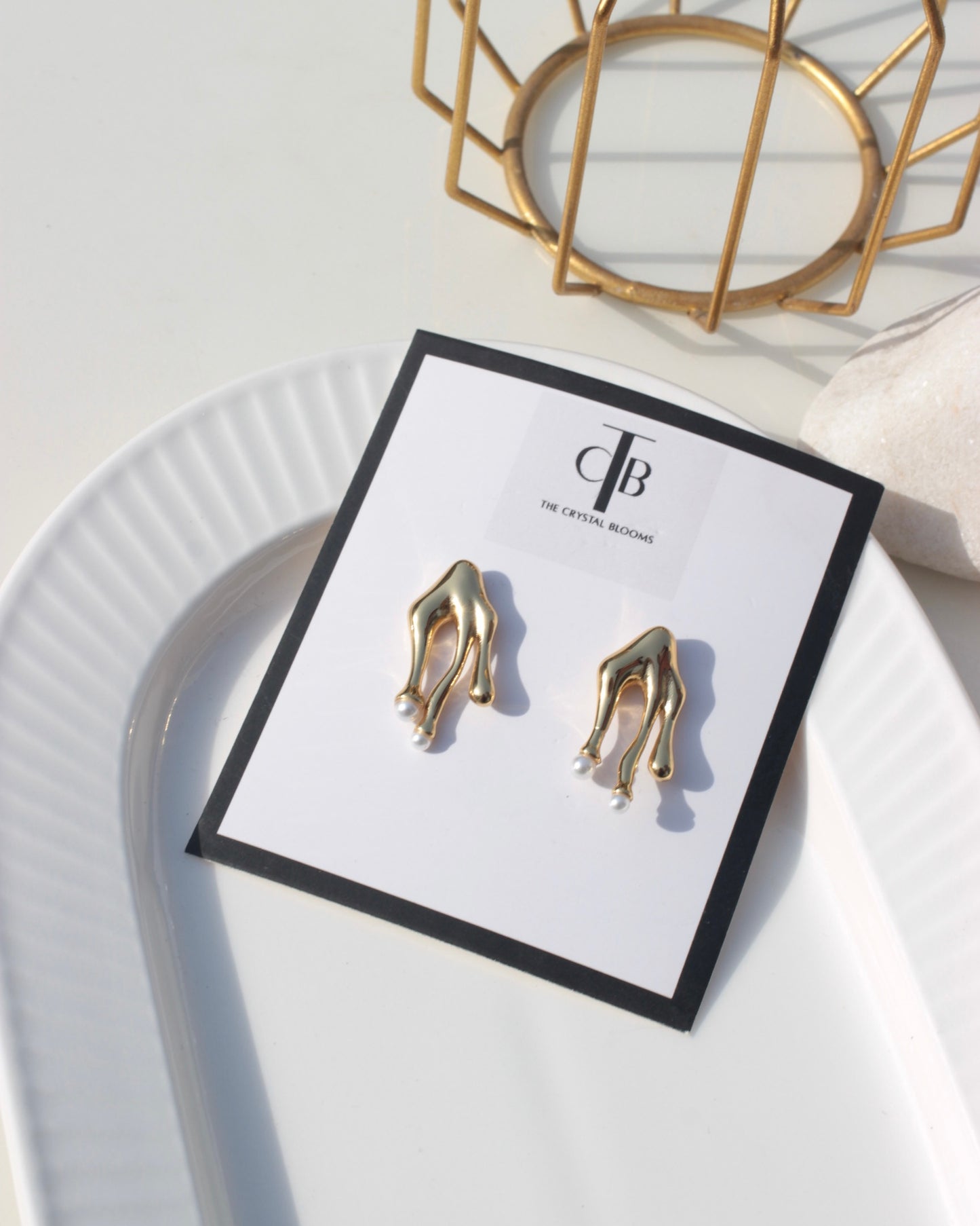 JEarrings 24K Gold Plated Earrings- 626