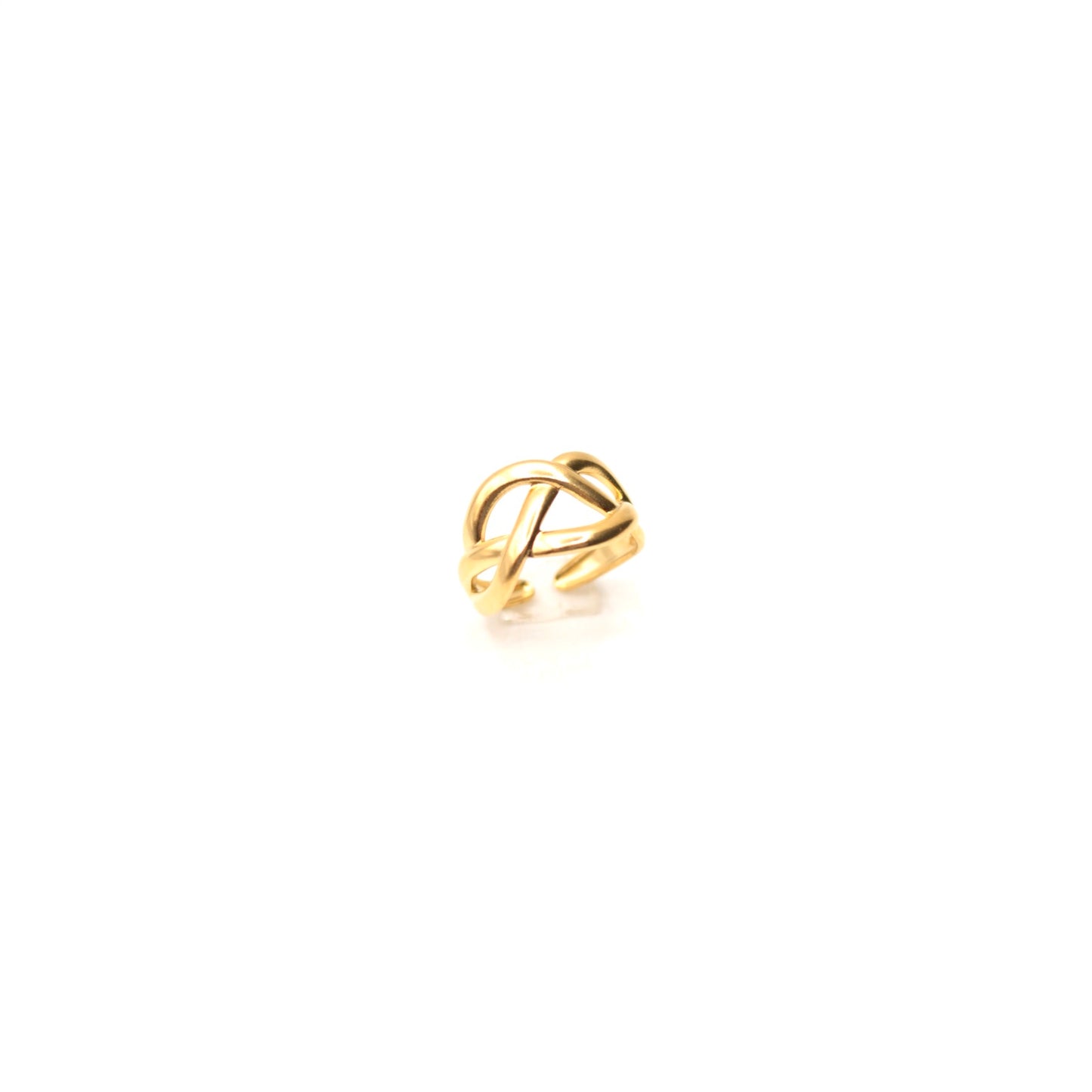 JRing-(4K Gold Plated)-AntiTarnish/HypoAllergic- code -409(ADJUSTABLE SIZE)