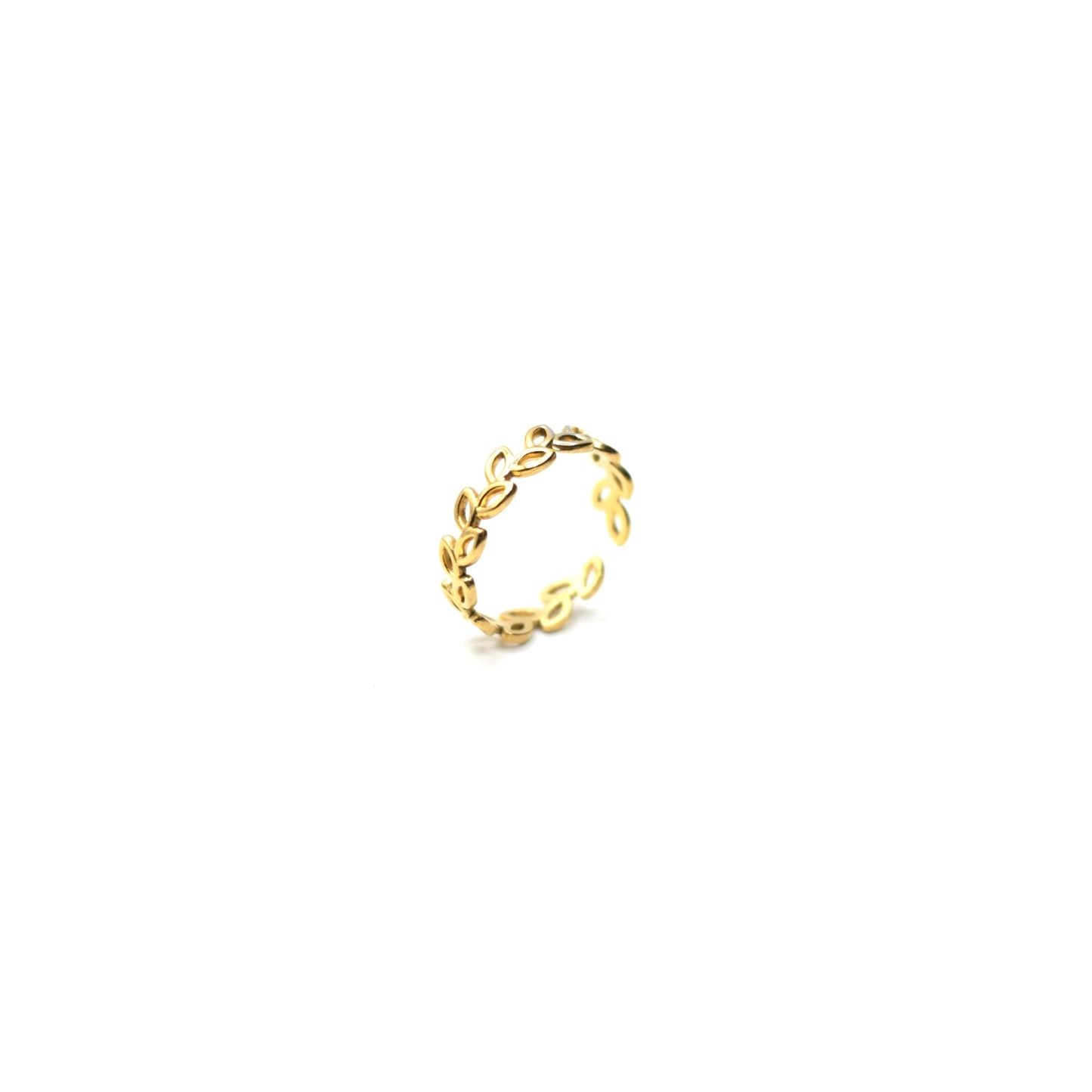 JRing-(4K Gold Plated)-AntiTarnish/HypoAllergic- (ADJUSTABLE SIZE)