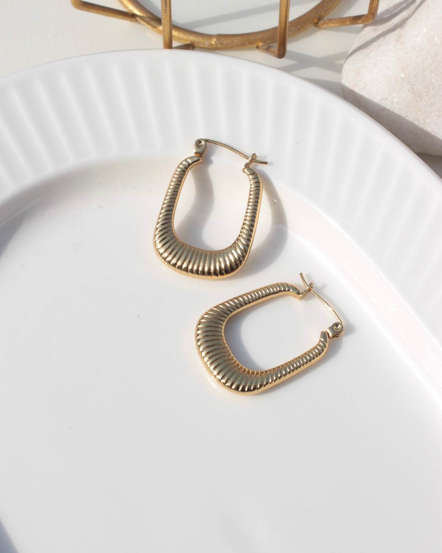 JEarrings 24K Gold Plated Earrings- 636
