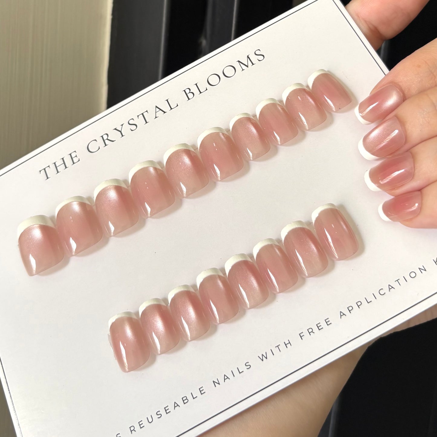 Cat eye Nails-233T - Free 24pc Sticker Sheet included