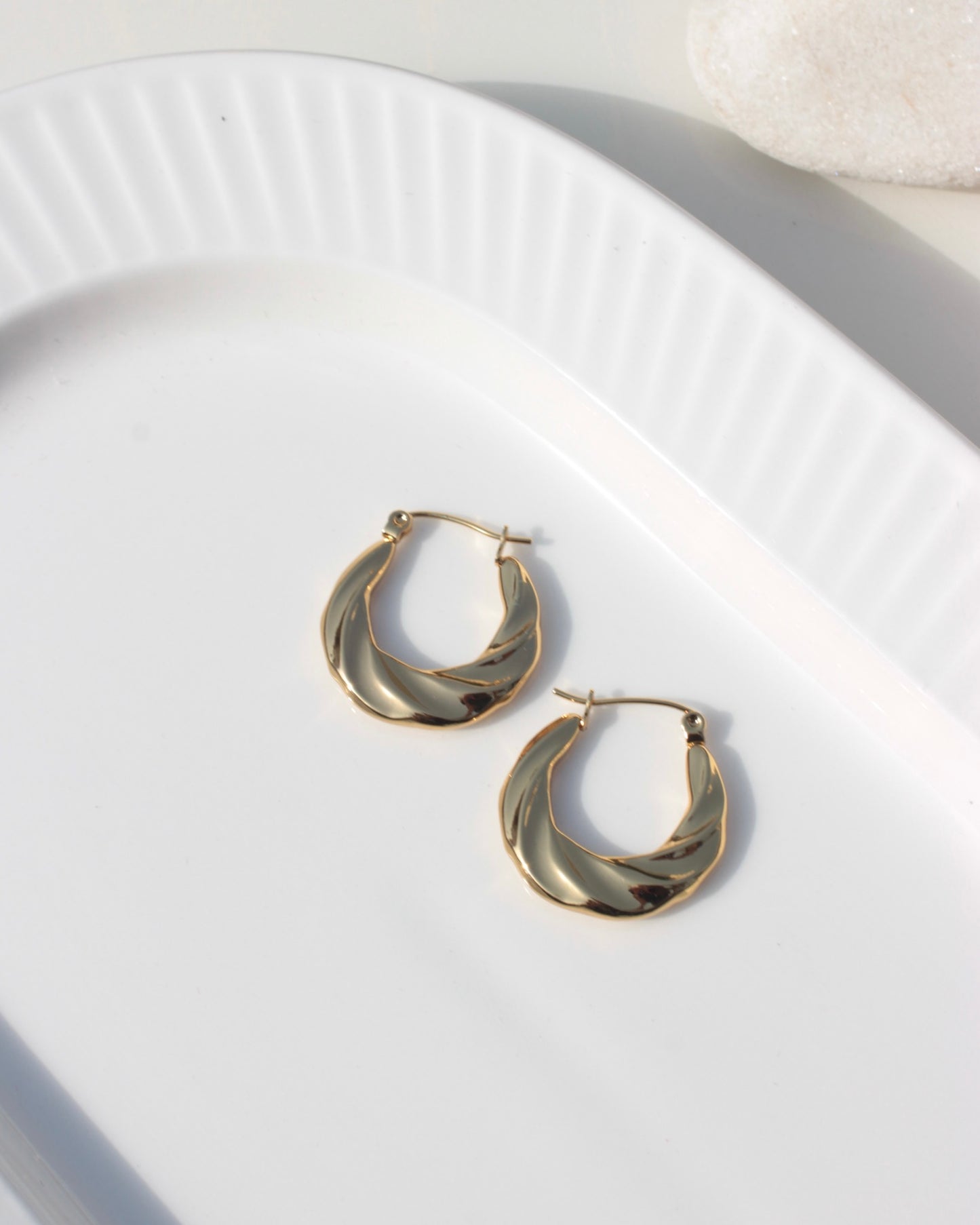 JEarrings 24K Gold Plated Earrings- 633