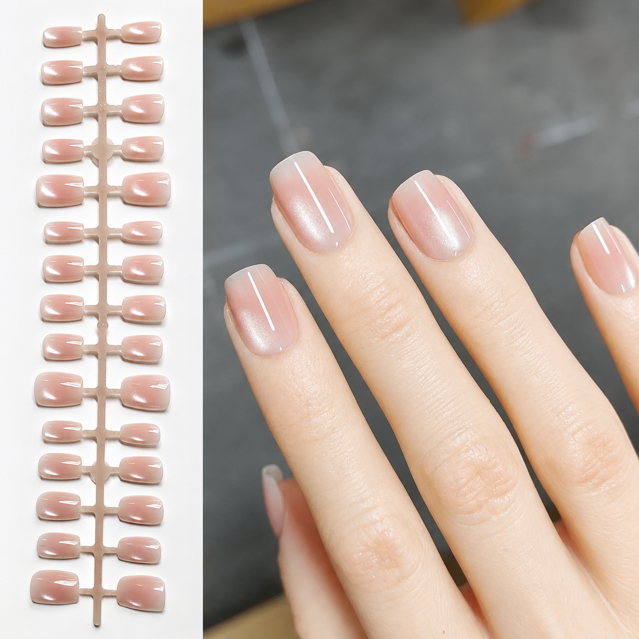 Nails-071- Free 24 -pc Sticker Sheet included