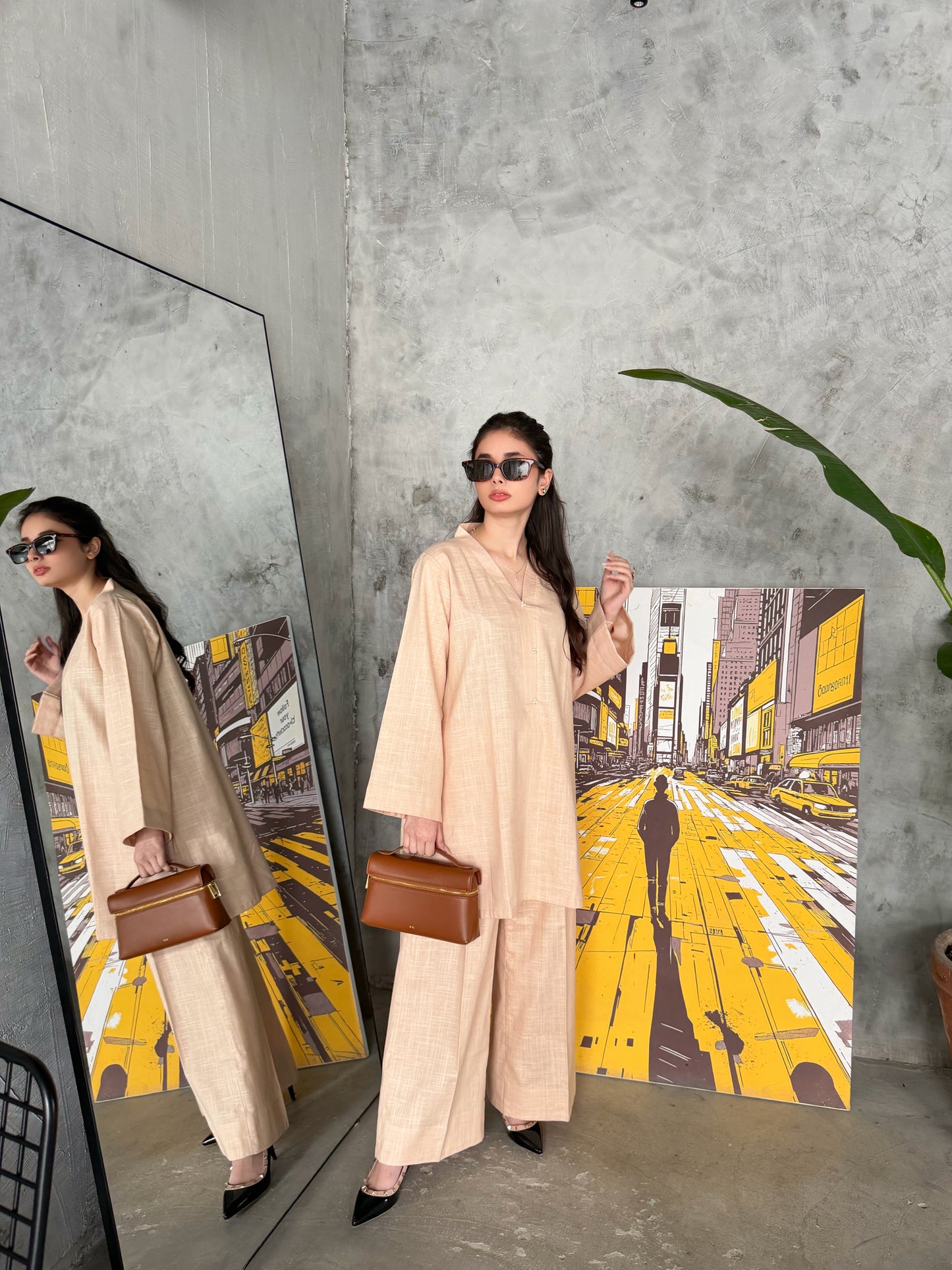 Sandstone - 2 pc Stitched