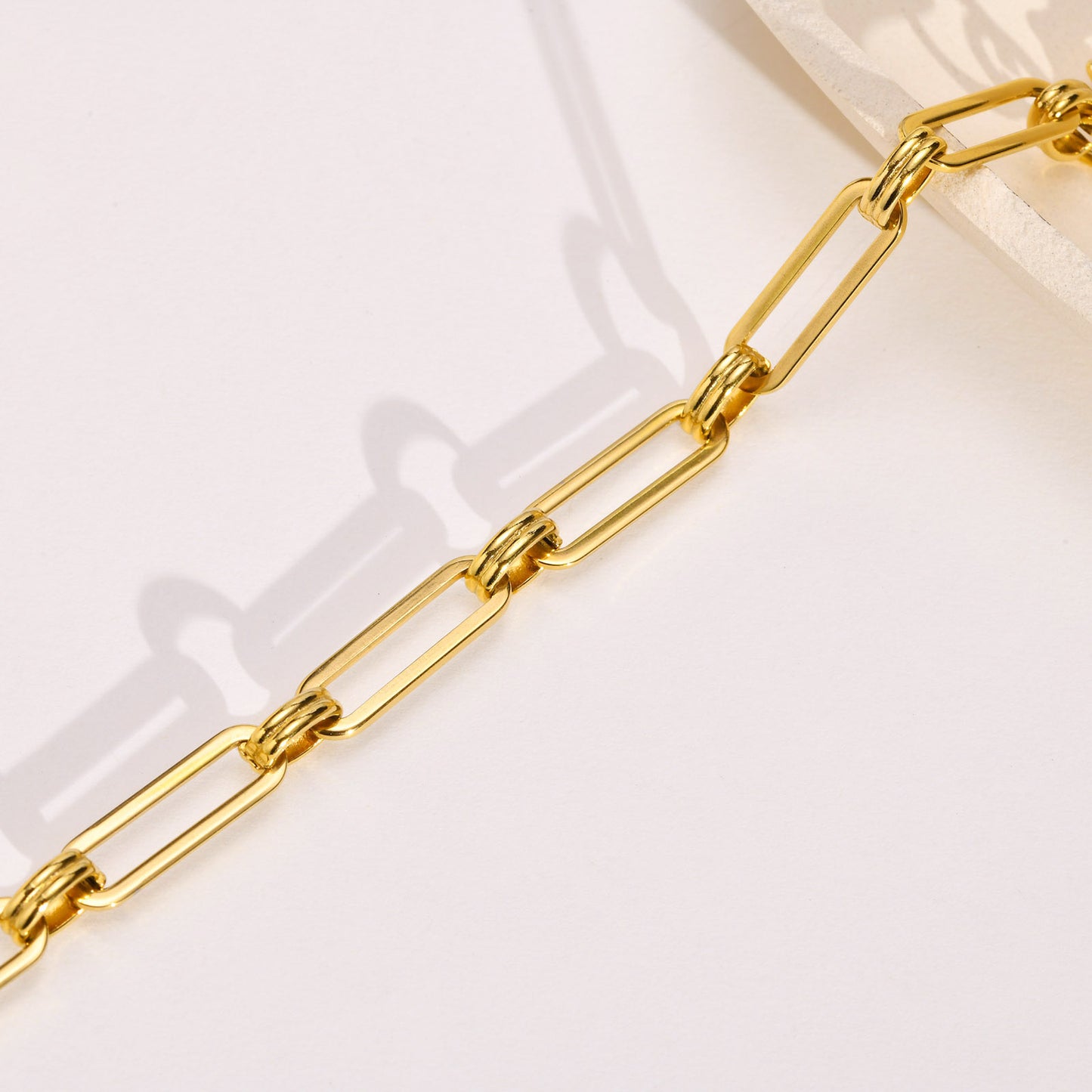JBracelet (Stainless Steel) 24K Gold plated Anti Tarnish Everyday wear Bracelet