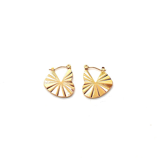 JEarrings-(24K Gold Plated)-AntiTarnish/HypoAllergic - 344