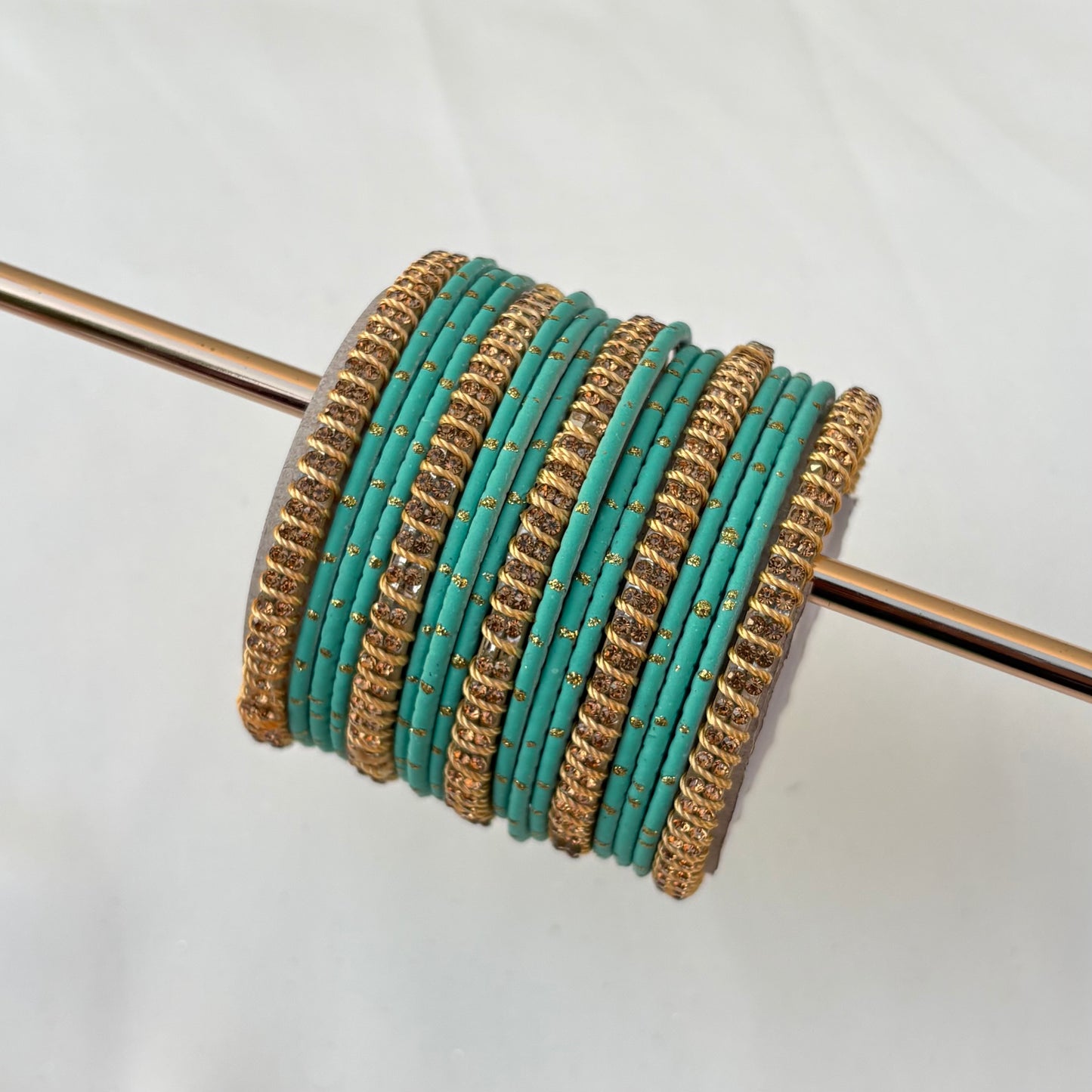 Xira Bangle Set-turcoise-1