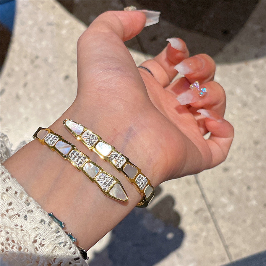 JBracelet- Non Tarnish - 24K Gold plated Anti Tarnish Everyday wear Bracelet- 353