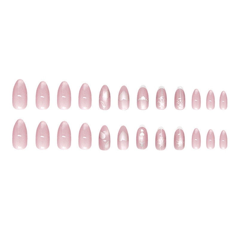 Cat Eye Reflective Nails-1936- Free 24-pc Sticker Sheet included