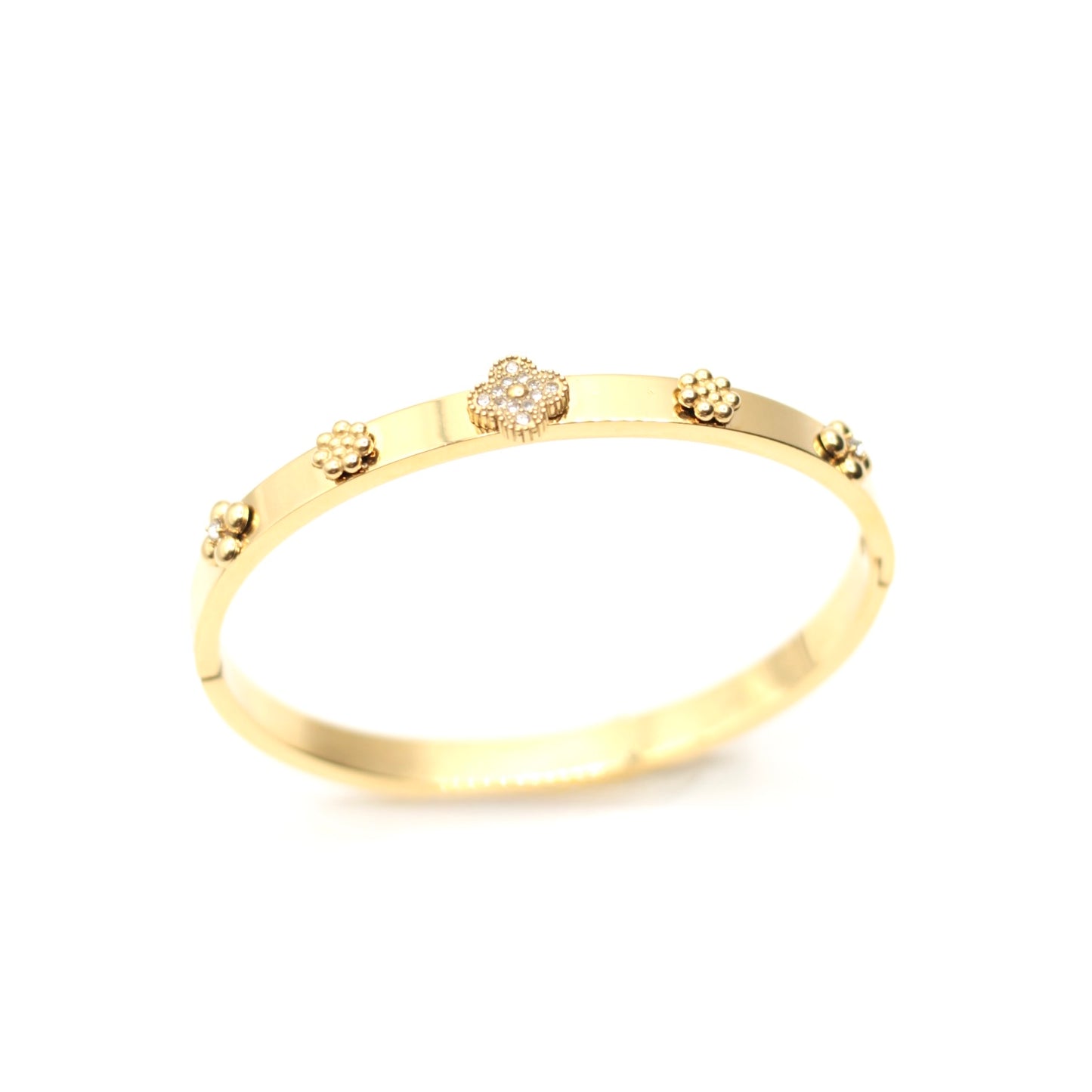 JBracelet- Non Tarnish - 24K Gold plated Anti Tarnish Everyday wear Bracelet- 111