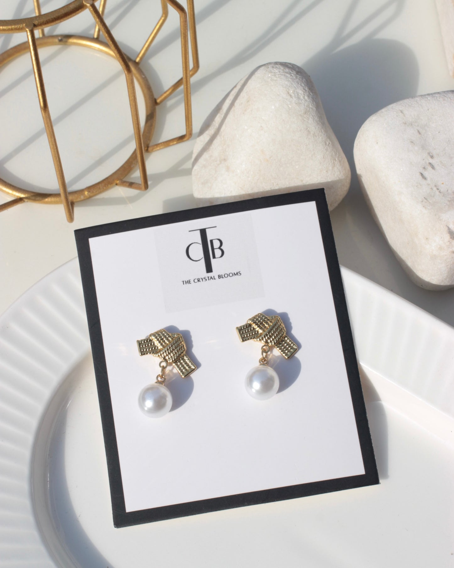 JEarrings 24K Gold Plated Earrings- 624