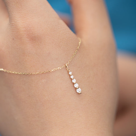 JNecklace (4K Gold Plated)-AntiTarnish/HypoAllergic - 217