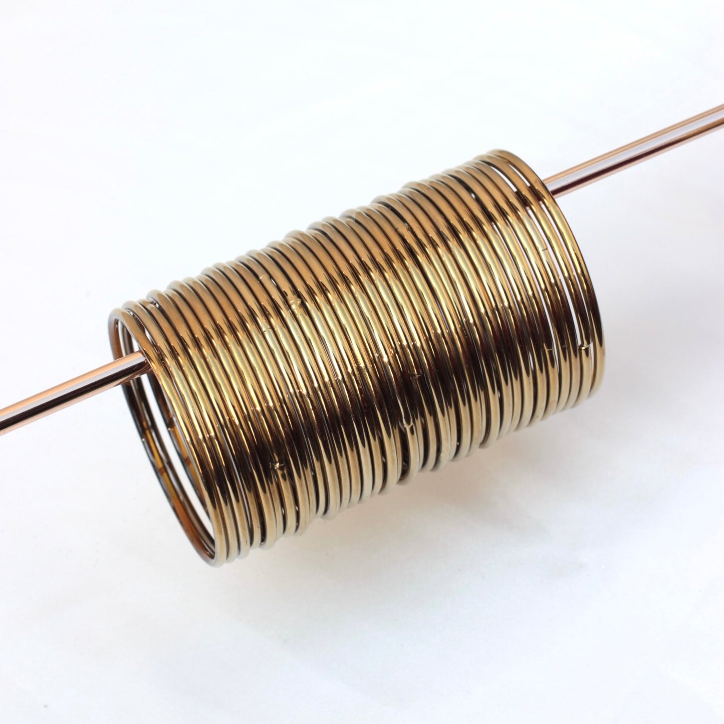 Golden Glass Bangles Thick - Viral Handmade Glass Bangles