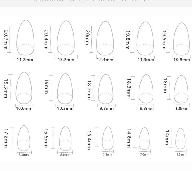 Nails -06- Free 24 pc Sticker Sheet included