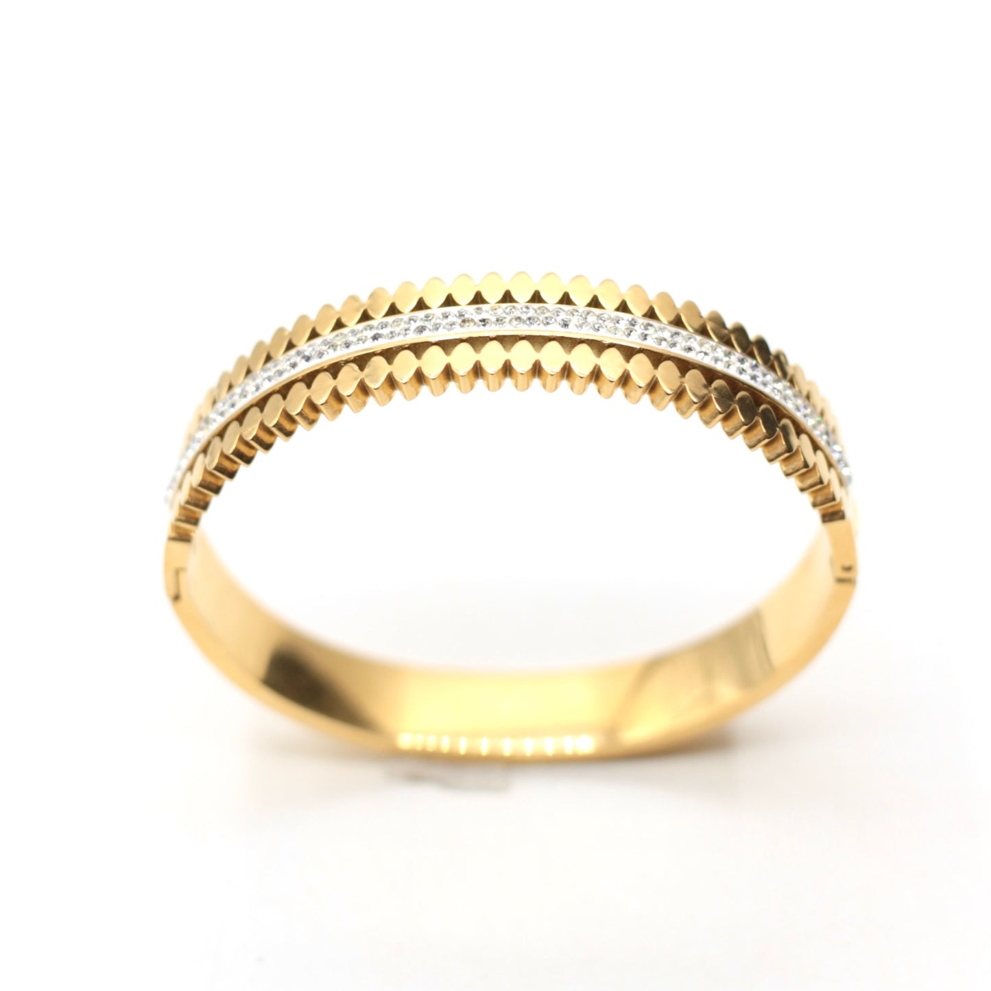 JBracelet- Non Tarnish - 24K Gold plated Anti Tarnish Everyday wear Bracelet- 105