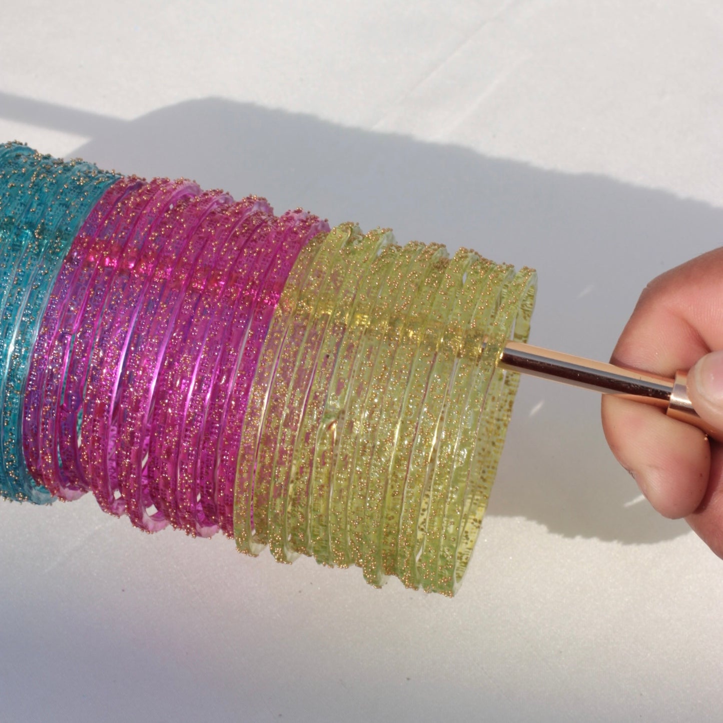 (Choose colour) Rains- Viral Handmade Glass Bangles