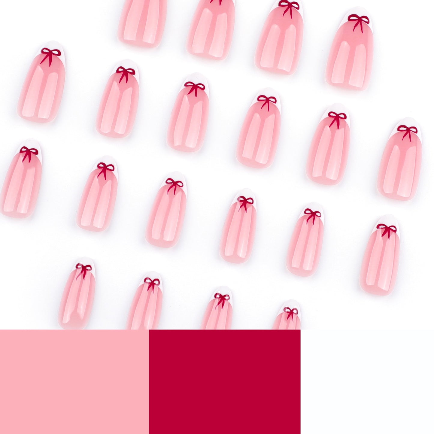 Nails-223/3637-Almond nails- Free 24pc Sticker Sheet included