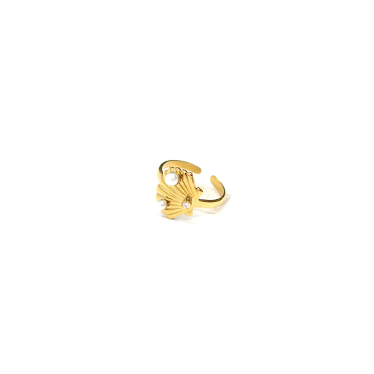 JRing-(24K Gold Plated)-AntiTarnish/HypoAllergic - 403