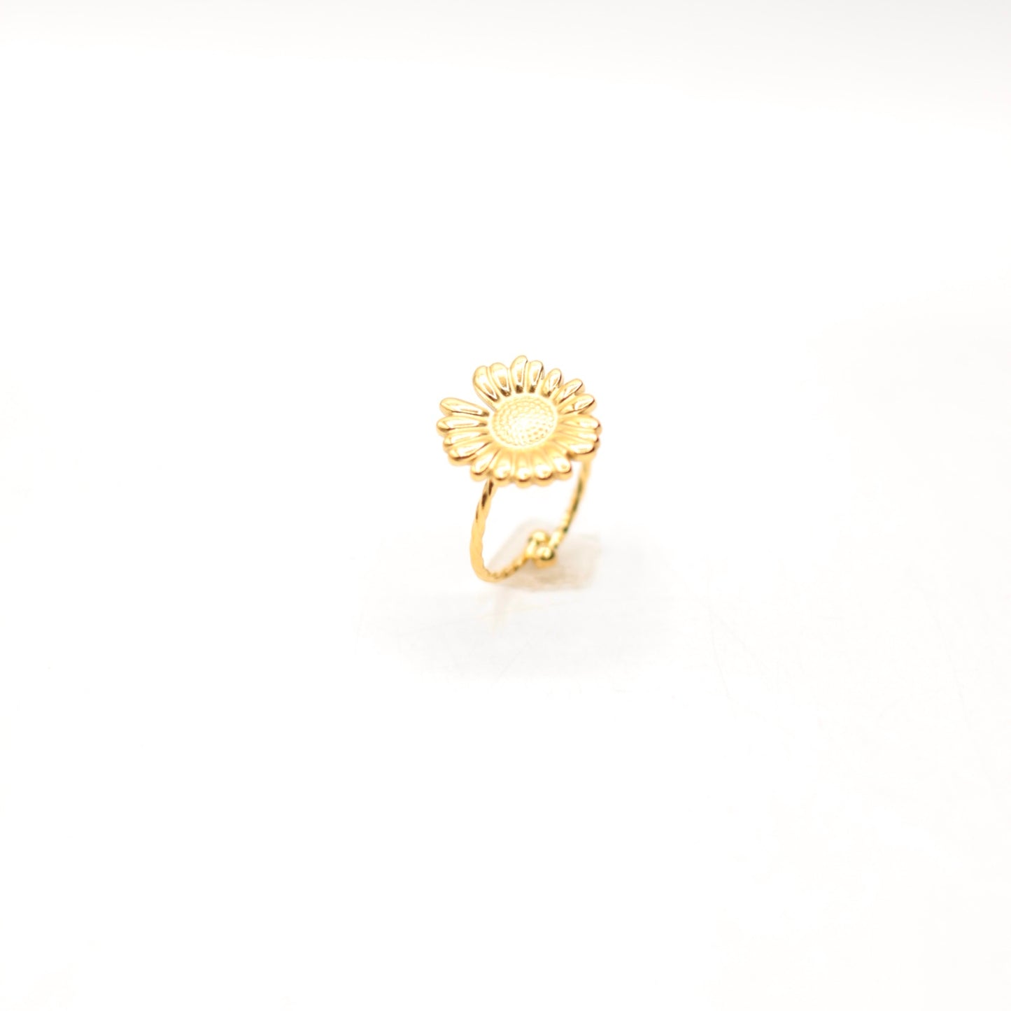 JRing-(4K Gold Plated)-AntiTarnish/HypoAllergic- (ADJUSTABLE SIZE)