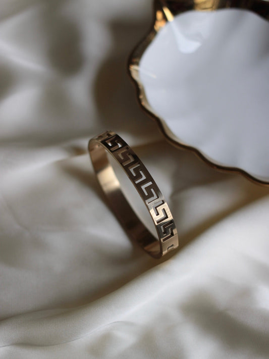 JBracelet- Non Tarnish - 24K Gold plated Anti Tarnish Everyday wear Bracelet-381