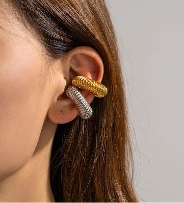 JEarrings VIRAL Gold earcuff (No piercing needed) -13-CL