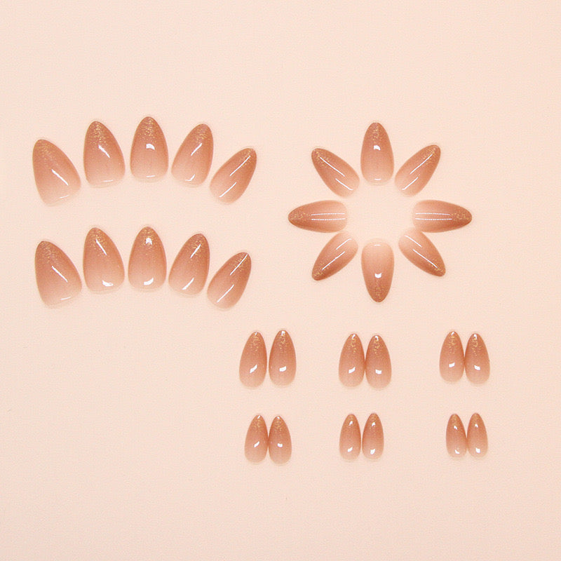 Shimmer Nails-1729- Free 4 pc nail kit included