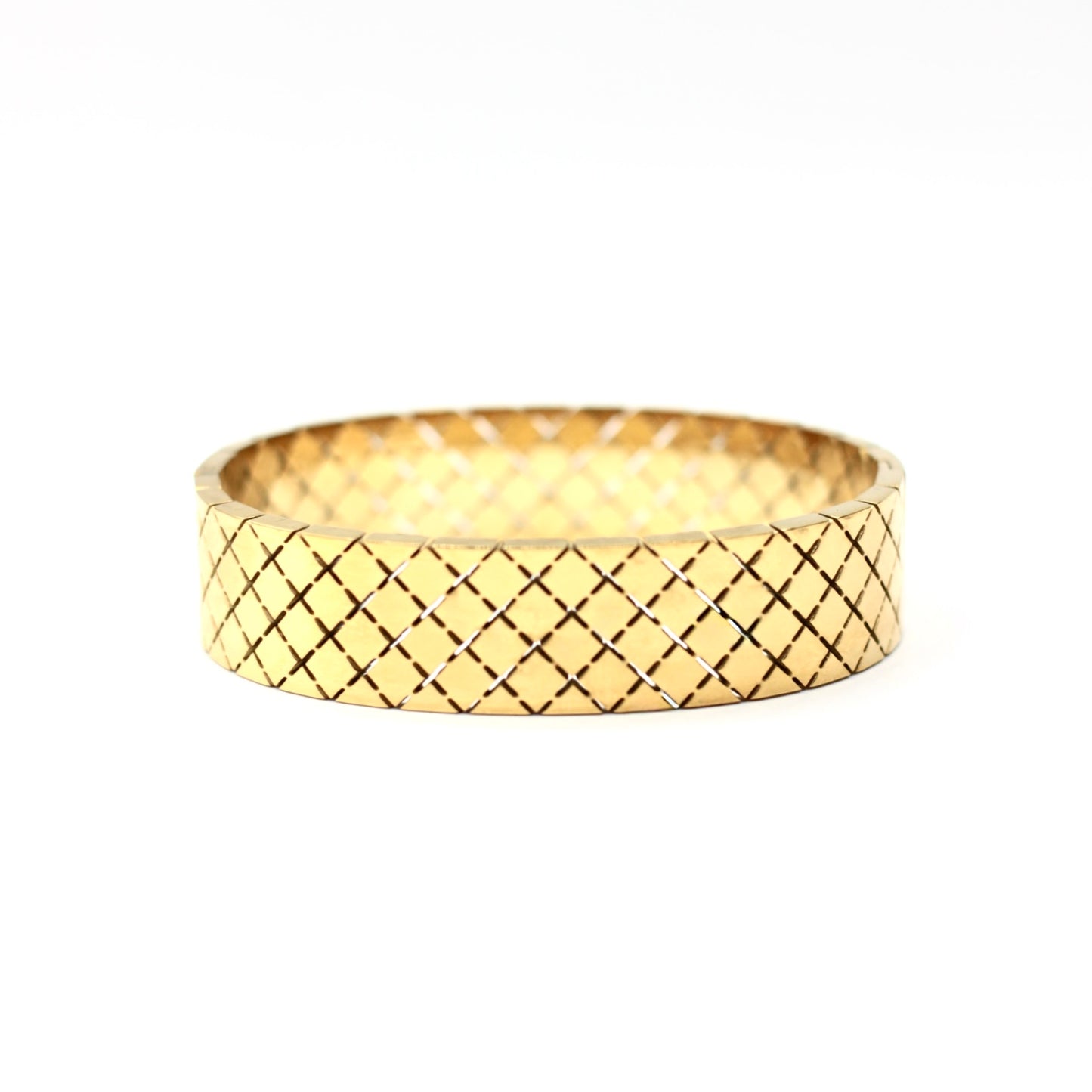 JBracelet (Stainless Steel) 18K Gold plated Anti Tarnish Everyday wear Bracelet - 109