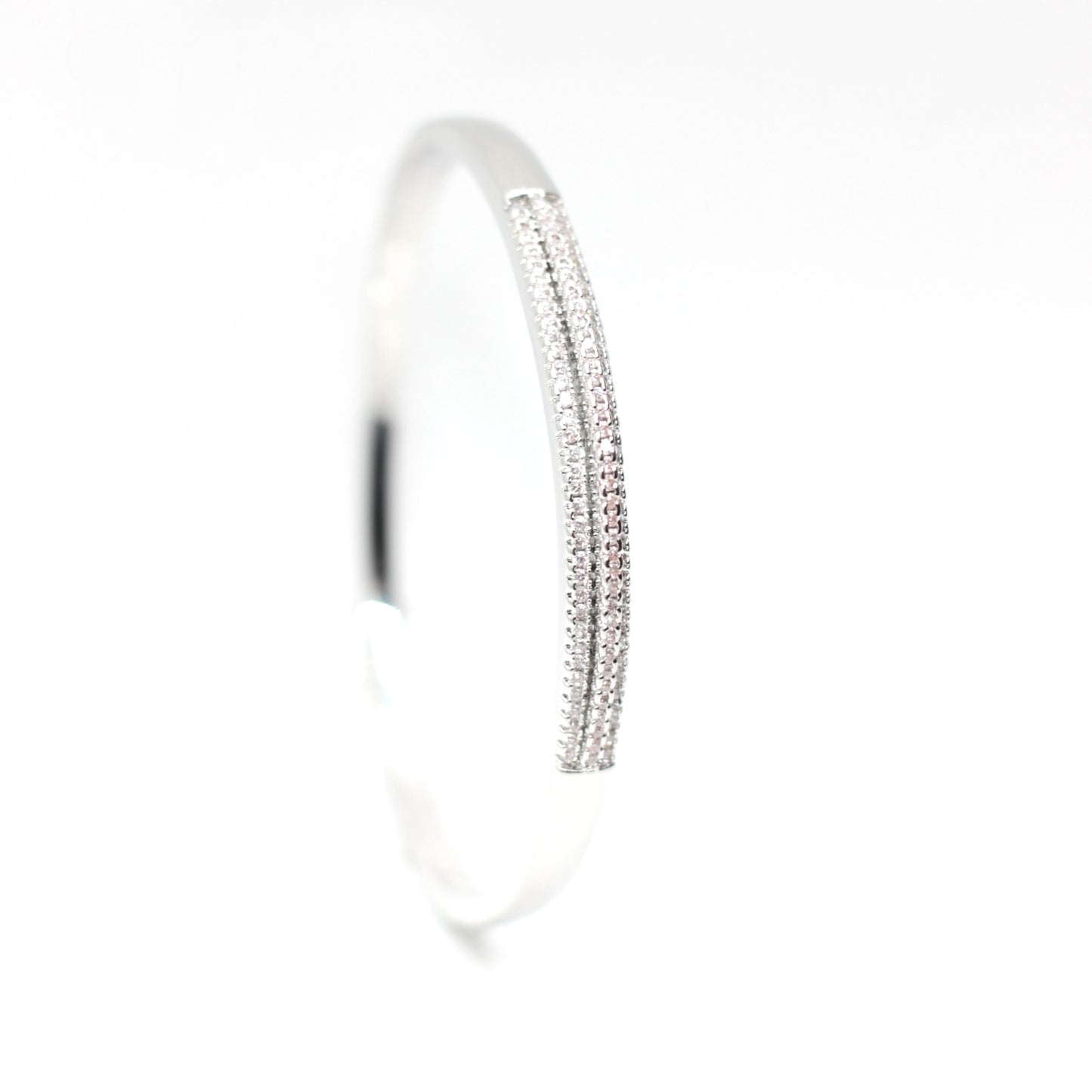 JBracelet (Cubic Zirconia)- Non Tarnish - 24K Gold plated Anti Tarnish Everyday wear Bracelet-113