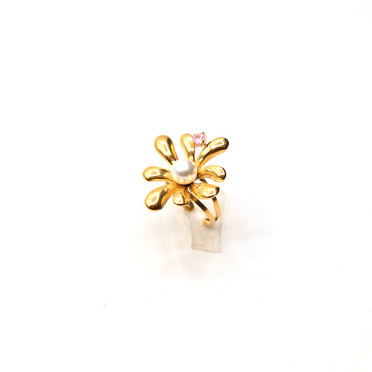 JRing-(24K Gold Plated)-AntiTarnish/HypoAllergic 396