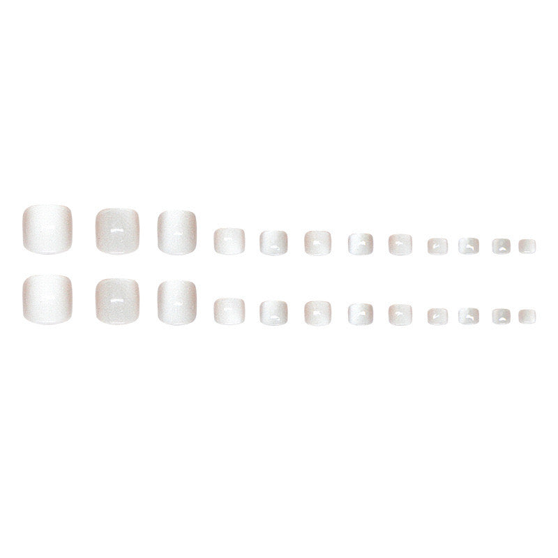 Cat-eye Toe Nails -165-Free 24 pc Sticker Sheet included