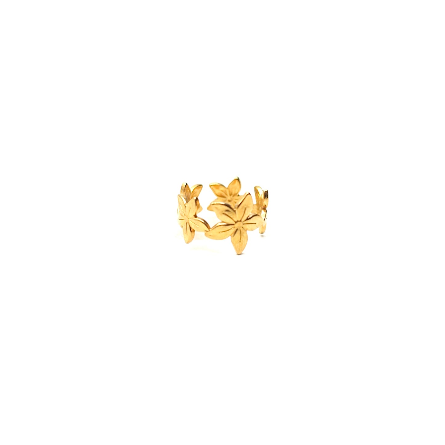 JRing-(4K Gold Plated)-AntiTarnish/HypoAllergic - 418