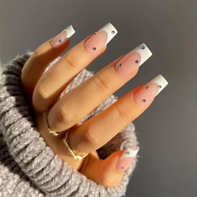 3D diamante Nails-252- FREE Nail-kit included with this Nails pack-CL