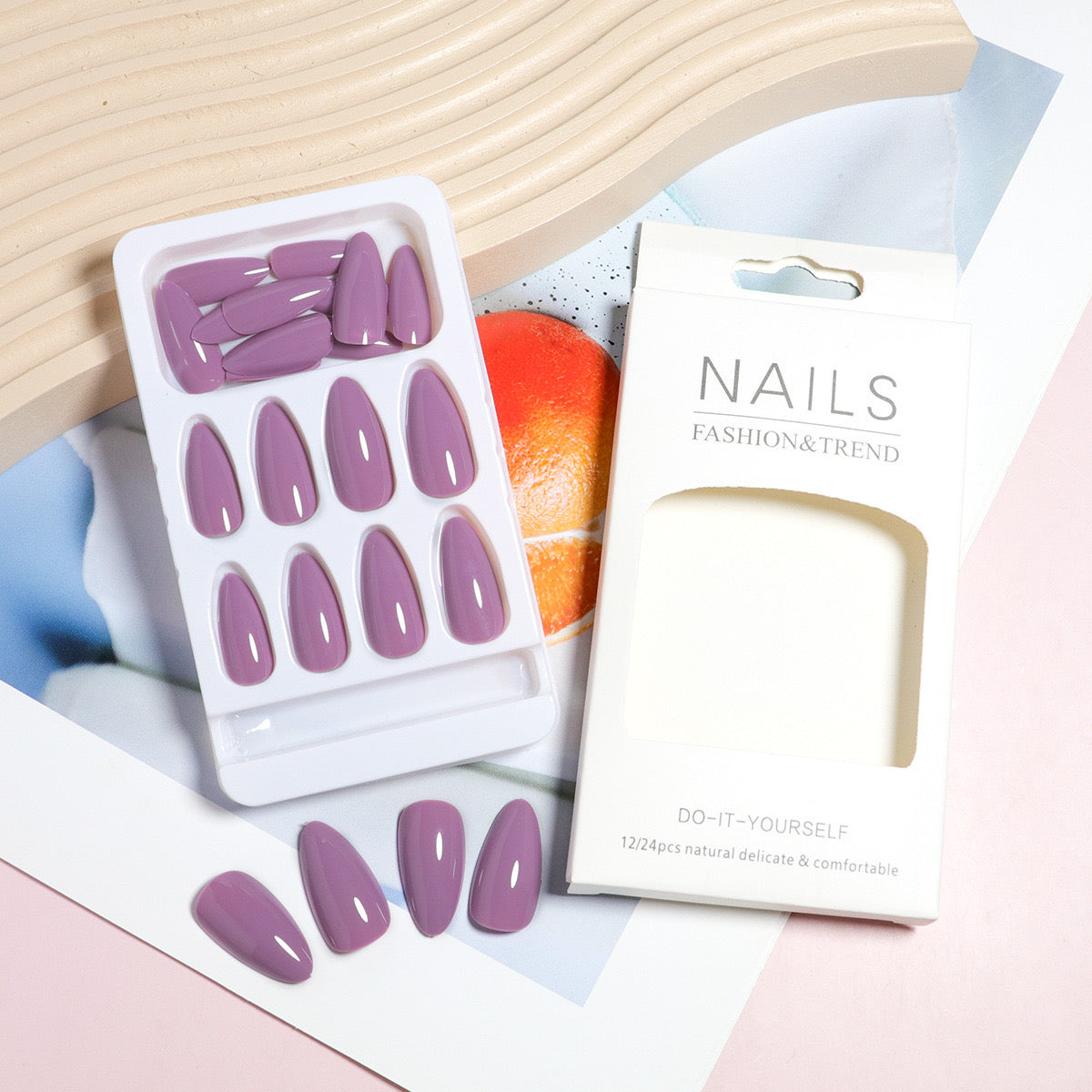Nails -931- Free 24 pc Sticker Sheet included