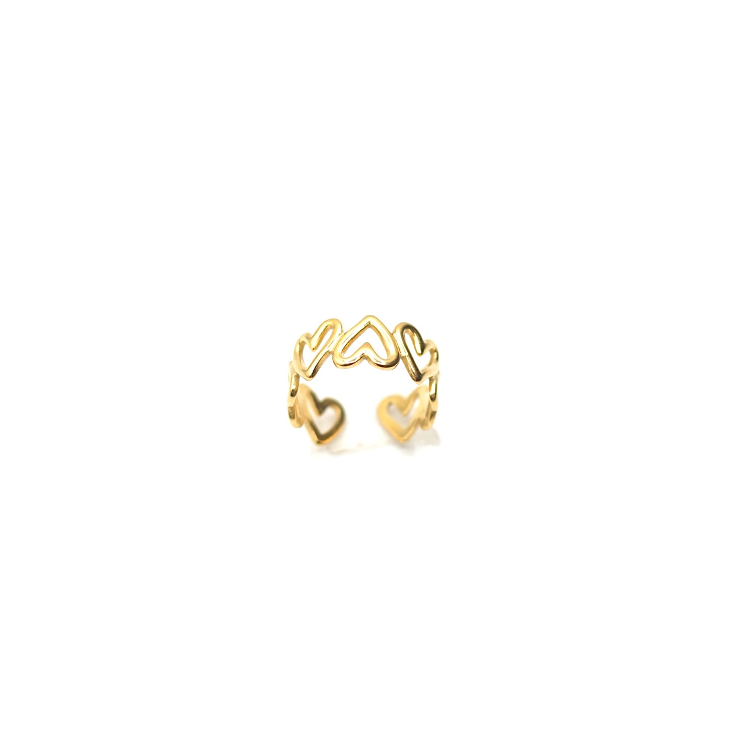 JRing-(4K Gold Plated)-AntiTarnish/HypoAllergic - 415