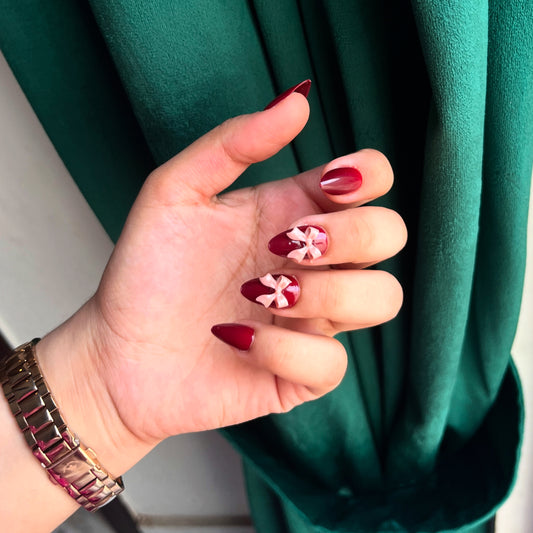 Nails-066- Free 24 pc Sticker Sheet included