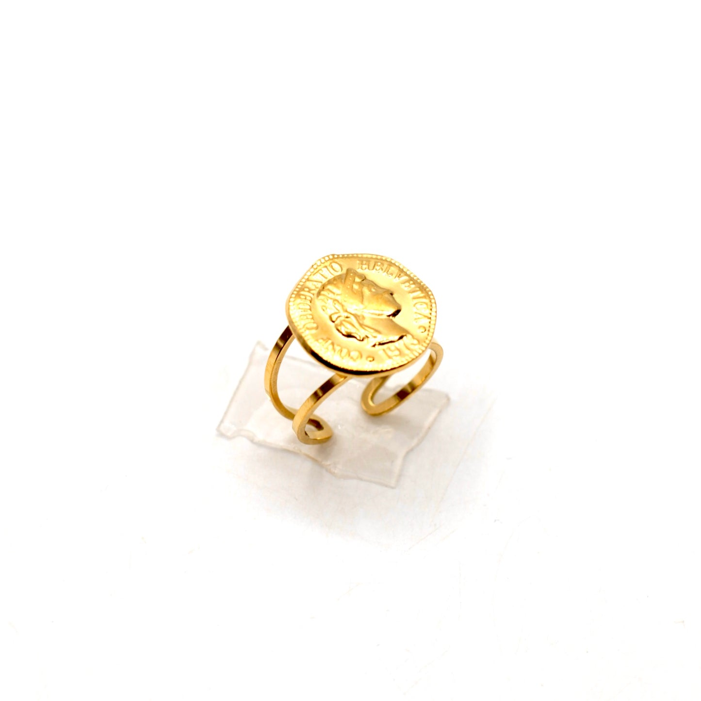 JRing-(4K Gold Plated)-AntiTarnish/HypoAllergic 393