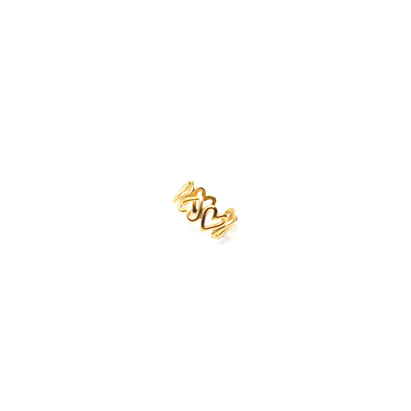 JRing-(4K Gold Plated)-AntiTarnish/HypoAllergic - 415