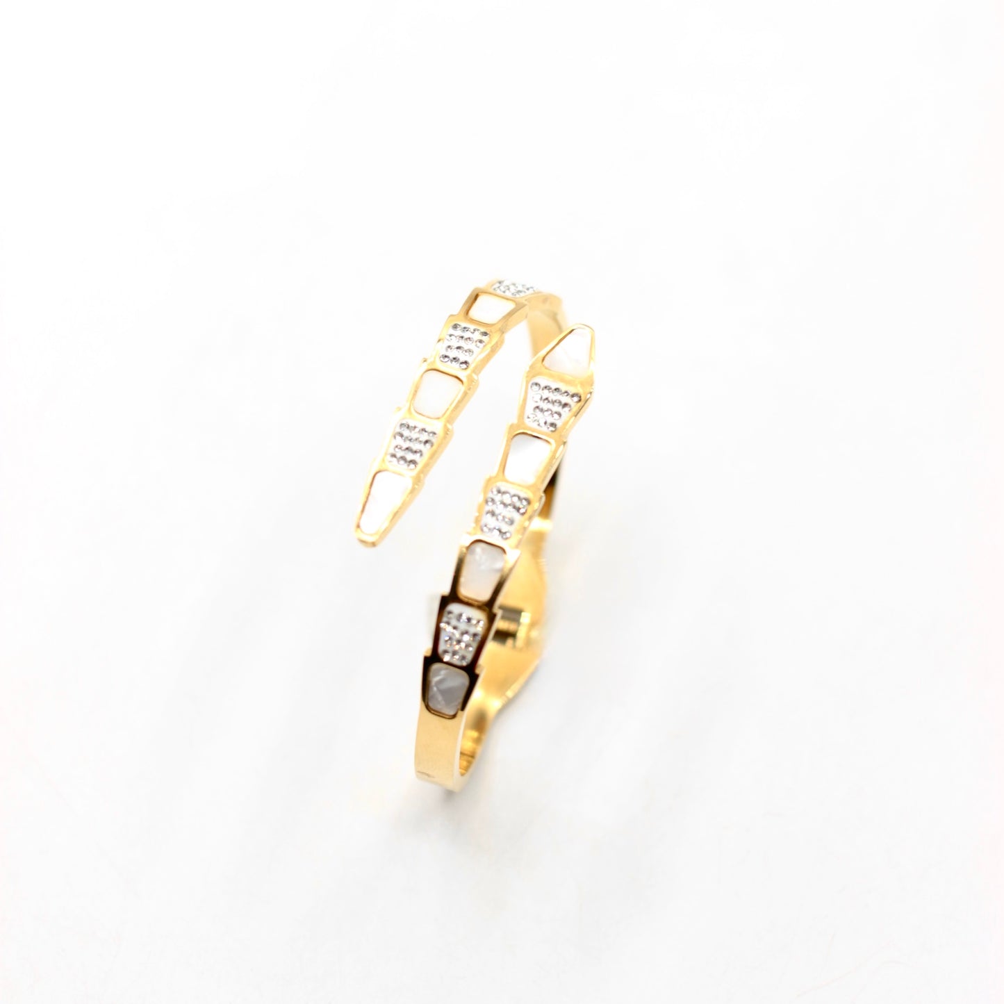 JBracelet- Non Tarnish - 24K Gold plated Anti Tarnish Everyday wear Bracelet- 104